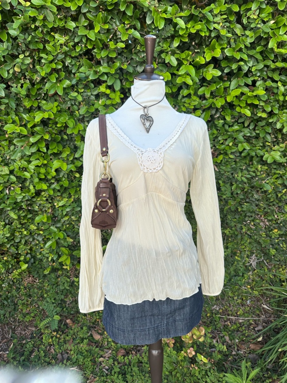 ✨vintage boho blouse